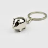 Cute Exquisite Small Pig Keychain Fashion Bag Charm Accessories Alloy Car Key Holder Pet Animal Pendant Bag Key Chain Gift G1019