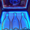 Engrave LOGO Glow Bar Glorifier Carrier Box LED VIP Cocktail Champagne Bottle Vetrina PER CLUB festa di nozze