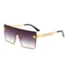 Luxo Designer Mens Sunglasses Oversize Unisex Moda Anti UV400 Sun Óculos para Homens Mulheres JC58133