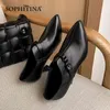 SOPHITINA Primavera Moda Scarpe da donna Cerniera profonda Decorazione in metallo Scarpe a punta Scarpe alla moda Bicchiere da vino Tacco Pompe femminili AO518 210513