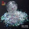TCT-082 Chunky Mix Shape Laser Color Glitter voor Nail Body Art Decoration Make Facepainting Manuy DIY