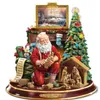 Adesivi natalizi Babbo Natale Pupazzo di neve Decorazioni natalizie per la casa Finestra Porta Ornamento natalizio Natale Anno 2022 Navidad 211104