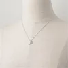 Stylish Fox Pendant Necklace 18K Gold Rose Silver Color Halsband för kvinnor gåva hela2553