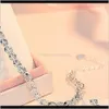 Charm Drop Delivery 2021 5 pezzi stile nazionale semplice retrò braccialetti Pteris per moda femminile braccialetto festa di compleanno gioielli regalo di fidanzamento