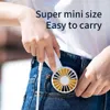 Mini Pocket Portable Fan Handheld Cooler USB Akumulator Fani Wbudowany 1500 mAh Typ C Przełączanie urządzeń do ładowania pulpitu chłodnicy do domu Dłoń