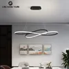 Hanger lampen modern led licht voor woonkamer eetkamer huis indoor hangende verlichting armaturen goud zwart AC 110V 220V