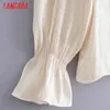 Women Silver Yarn Bow Shirts Long Sleeve Solid Turn Down Collar Elegant Office Ladies Work Wear Blouses 3C06 210416