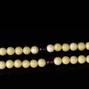 Бисерные пряди натуральные сырые янтарные белые браслеты 108 бусин 8 мм пчелиные браслеты для женщин подруга нажали Fawn22