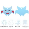 Halloween bebê dentes de morcego em forma de dentição molar brinquedo Silicone Soothers M3837