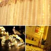 Strings LED Gordijn String Lights Fairy Garland Remote Control 3M USB 7 Flash -modi voor jaar Kerstmis Outdoor Wedding Home Decor