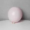 Rétro rose ballon guirlande arc ensemble pâte de haricots poussiéreux rose pêche fête globos bricolage fête d'anniversaire mariage bébé douche décorations 210626