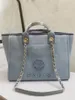 Дизайнер Роскошный DEAUVILLE PEARL Shopping Tote Большие покупки Женщина Новая Мода TOME A66941 Размер: 38 * 29 * 20см