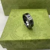 Mannen Vrouwen Designer Ringen Mode Keramiek Liefde Ring Verlovingen Voor Vrouwen Met Bij Edelsteen Patroon Klassiek Paar Ringen Luxe Je2097168