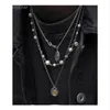 Chains SexMara 2021 Hip Hop Punk Asap Rocky Same Style Trend Shell Beads Pearl Necklace For Women Men Girls Party Rap Jewelry Gift1369280