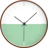 Zegary ścienne Nowoczesne Design Silent Clock Digital Nordic Minimalist Mute Salon Kitchen Horloge Murale Home Decor