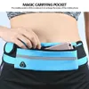 9 cores trilha running cintura cinto maratona dual bolso saco homens mulheres ao ar livre fitness com garrafa de água À prova d 'água telefone esporte cintura sacos