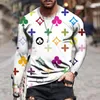 Herrkvinnor designers hoodies hoodie man långärmad t skjortor män kvinnor runda nacke lyxiga kläder all-body blommor tryck tröjor