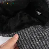 Ryska vinterhattar för män varm höst bomber hatt ushanka faxu päls öronflingor trapper sovjetisk hatt skidlock svart snö hattar