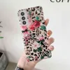 Soft Shell Hoesjes Glanzende Vintage Florals Telefoon Cover voor Samsung S21 Plus S20 FE A52 A72 A51 A71 A32 A50 A70 Opmerking 20