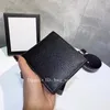 أزياء Mens Designer Wallet Black Dsigner Presh for Men Handbag Top Card Holders Size 12x10cm