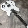 2021 New Arrival White Acoustic 6-String Electric Guitar,With Clear Sound