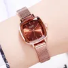 Wristwatches 2021 Women Watch Belt Square Ladies Minimalist Fashion Quartz Trend Of Japan And South Korea Wristwatch Gift Drop