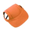 Canvas Dog Apparel Hat Outdoor Baseball Cap for Cats and Dogs Sun Protection Accessories