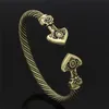 Retro Double-Headed Axe Viking Accessories Men's Women's Fashion Temperament Bangle Vintage Jewelry Gift Wholesale