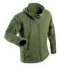US UK Militär Fleece Tactical Jacket Män Termal Varm Hooded Coat Outdoors Pro Softshell Hike OuterWear Army Jackets 211126