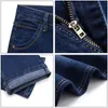 Airgracia's klassieke elastische rechte broek broek katoen denim jeans nieuwe plue size 28 Men Jean 210330