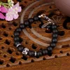 Charm Pulseiras Pedras Naturais Pulseira com Fecho de Aço Inoxidável Cobre Robô Amor Feminino Jóias Feitas à Mão Para Mulheres Raym22