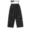 Kapments Men Corduroy Harajuku Wide Ben Pants Overaller Mens Japanska Streetwear Sweatpants Man Koreanska Casual Joggers Byxor 211201