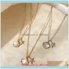 Pendants Jewelryocean Series Net Red Sterling Shell Shell Starfisf Pendants Colliers de haut niveau Sentiment de simplicité Femme Drop Trop