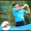 Golf Club Grips Swing Training Outdoor Teaching Practice Aids Men Women Righthanded Rubber Grip Npvuu Mhk6P