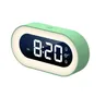 Les dernières horloges de bureau, réveil LED, horloge électronique lumineuse de chevet étudiant pour enfants, intérieur, supportent le logo personnalisé