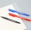 Zwart Rood Blauw Onuitwilbaar Whiteboard Markers Pennen Kantoor School Point Smooth Writing Pen Whiteboards Schrijf benodigdheden