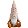 Christmas Gnomes Decorations Handmade Swedish Tomte Scandinavian Figurine Plush Elf Xmas Table Ornaments XBJK2110