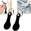 50st Metal Key Ring Varukorg Tokens Hooks Alloy KeyRing Removable Shopping Trolley Token Byt Livsmedelsvagn Kakor Kakor Tillbehör Nyckelringar 5,5 * 2,3cm