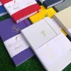 Buke Notebook 180GSM Ultra Bamboo Paper Dot Grid Journal 160pages 5 * 5mm, No Bleed, Ritning Sketchbook för idéer 210611