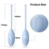 Kule erotyczne jaja mini jaja wibracyjne zabawki dla kobiet dla dorosłych produkty Symulator Kegel Kulki pochwy Para wibrująca pilota 0928