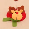 Yılbaşı Süsler Kırmızı Şarap Coaster Noel Şarap Cam Ayak Kapak Masa Dekorasyon Xmas Hediyeler için JJB11096