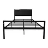 US stock FULL Metal Platform Bed Frame with Headboard / No Box Spring Needed a50