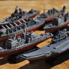8ピース/セット4Dアセンブルミリタリークルーザー駆逐艦核海底建物モデルキットパズルおもちゃ子供たちの男の子BRINQUEDOS Q0624