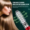 Electric Hair Brushes Curler 3 In 1 Ionic Dryer Brush Air Styler Volumizer Blow Straightener Comb Dropship