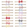 Girls Hair Accessories Baby Headbands Kids Bands Infant Bows Newborn Accessory Nylon Headwear