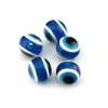 1000Pcs Royal Blue Resin Kabbalah Evil Eye Ball Round Spacer Beads For Jewelry Making Bracelet Necklace DIY Accessories D-109