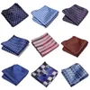 Vangise Brand Mix Colors Nice Handmade Jacquard 9 Pcs/lot Silk Kerchief Wedding Accessories Man Fit Formal Party Bow Ties