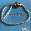choucong Fashion Snake Chain Bangle & Bracelet Gold Color Statement Party Wedding bracelets for women Bridal Jewerly