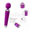 NXY vibrators Joypark 10 Snelheid Krachtige Magic USB Charge Av Wand Massager Volwassen Speeltjes voor Dames Masturbator 0105