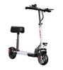 Long voyage Electric Scooters for Adults Battery E Scooter Seat Folding Monopattino Elettrico 10 Inch Big Tire Stock